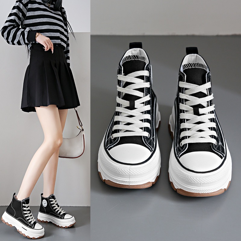 Vans Shoes Old Skool - 2024 novas mulheres tênis de alta