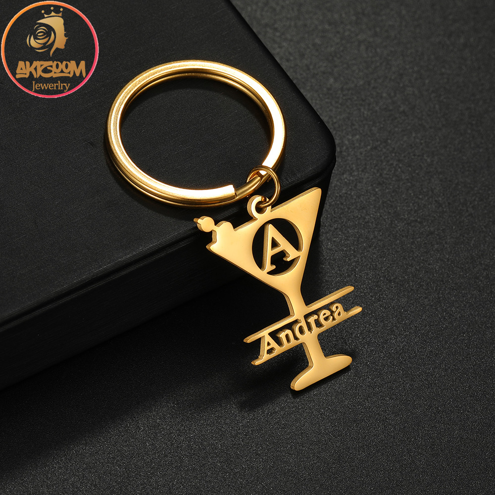Initial Ring Custom - Chaveiro Personalizado Akizoom com Nome em