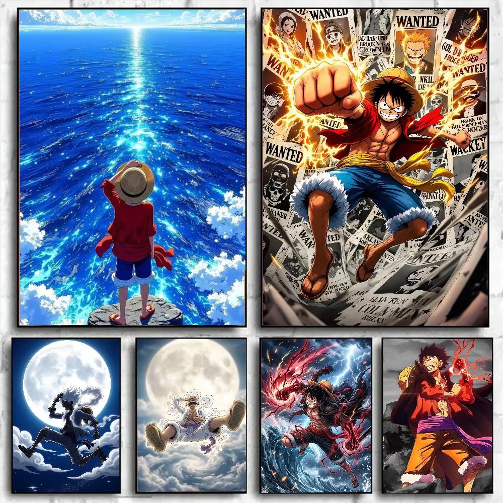 Photo Mosaic Print - Pintura em Diamante do Anime Japonês
