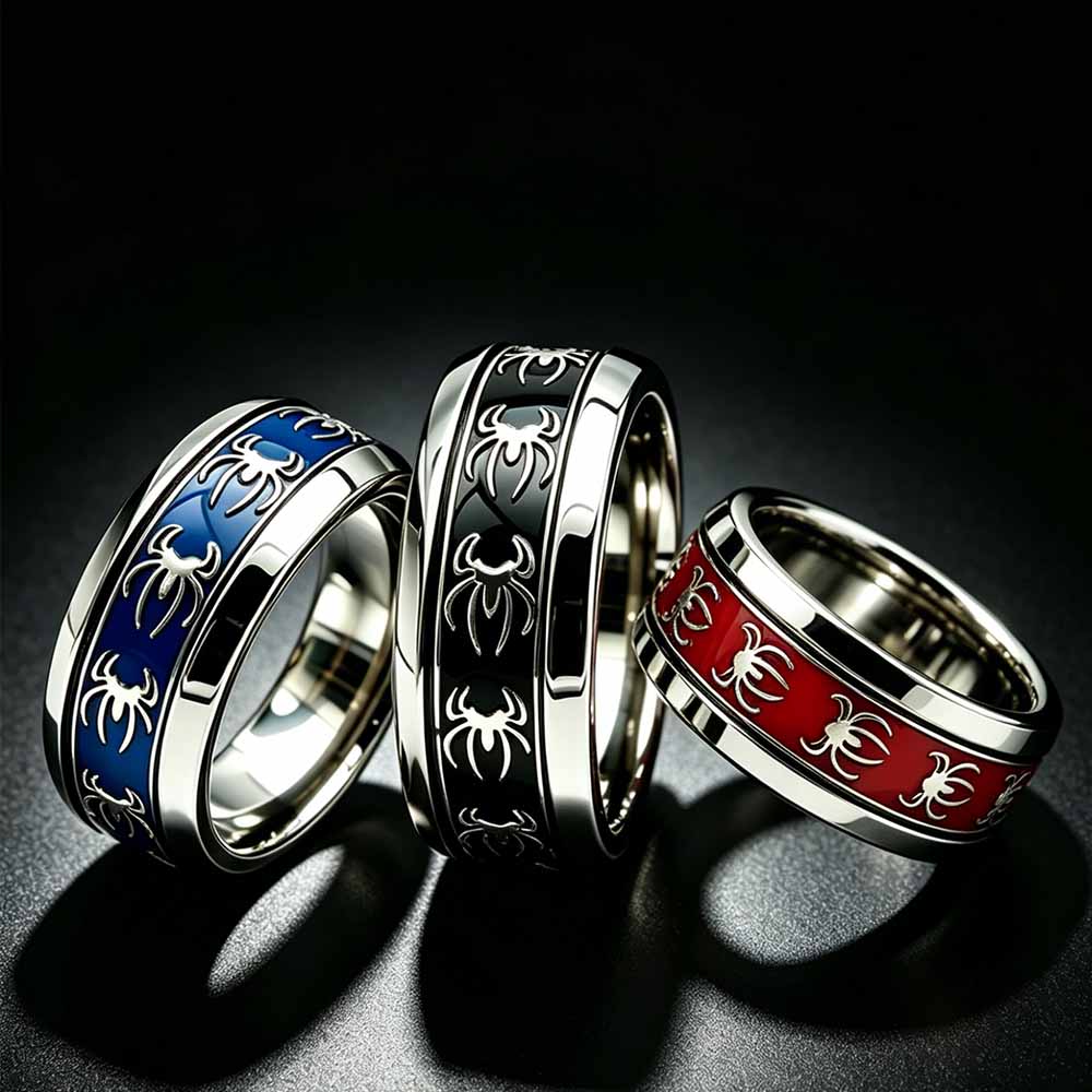 Novo Anel Vintage Punk Aranha  - Initial Ring Custom avaliação e preço