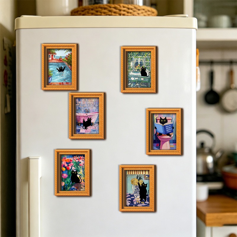 Porta-retratos magnético de ma - Engraved Wood Frame avaliação e preço