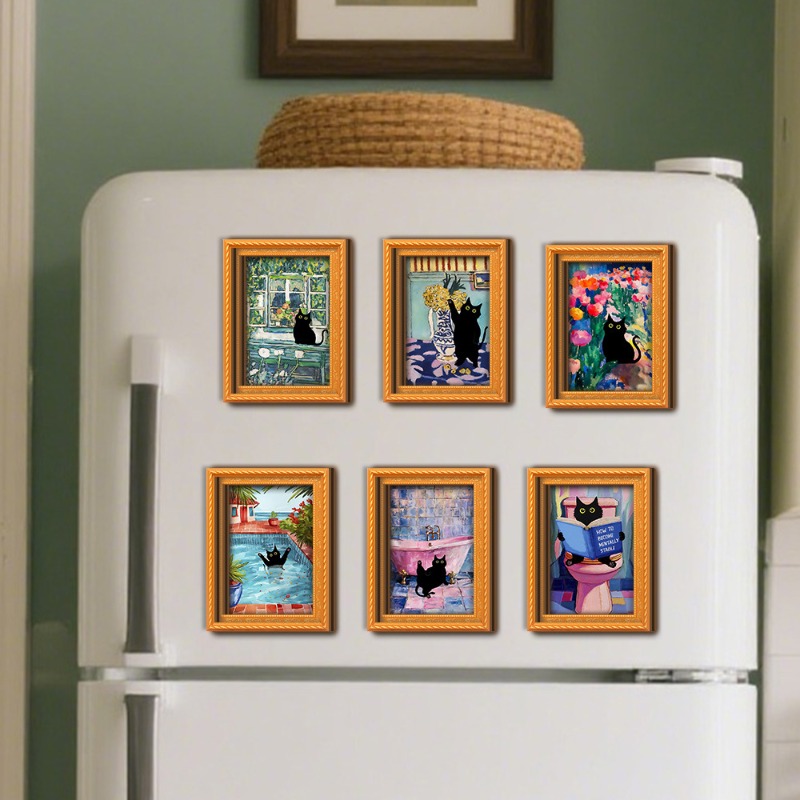 Porta-retratos magnético de ma - Engraved Wood Frame avaliação e preço