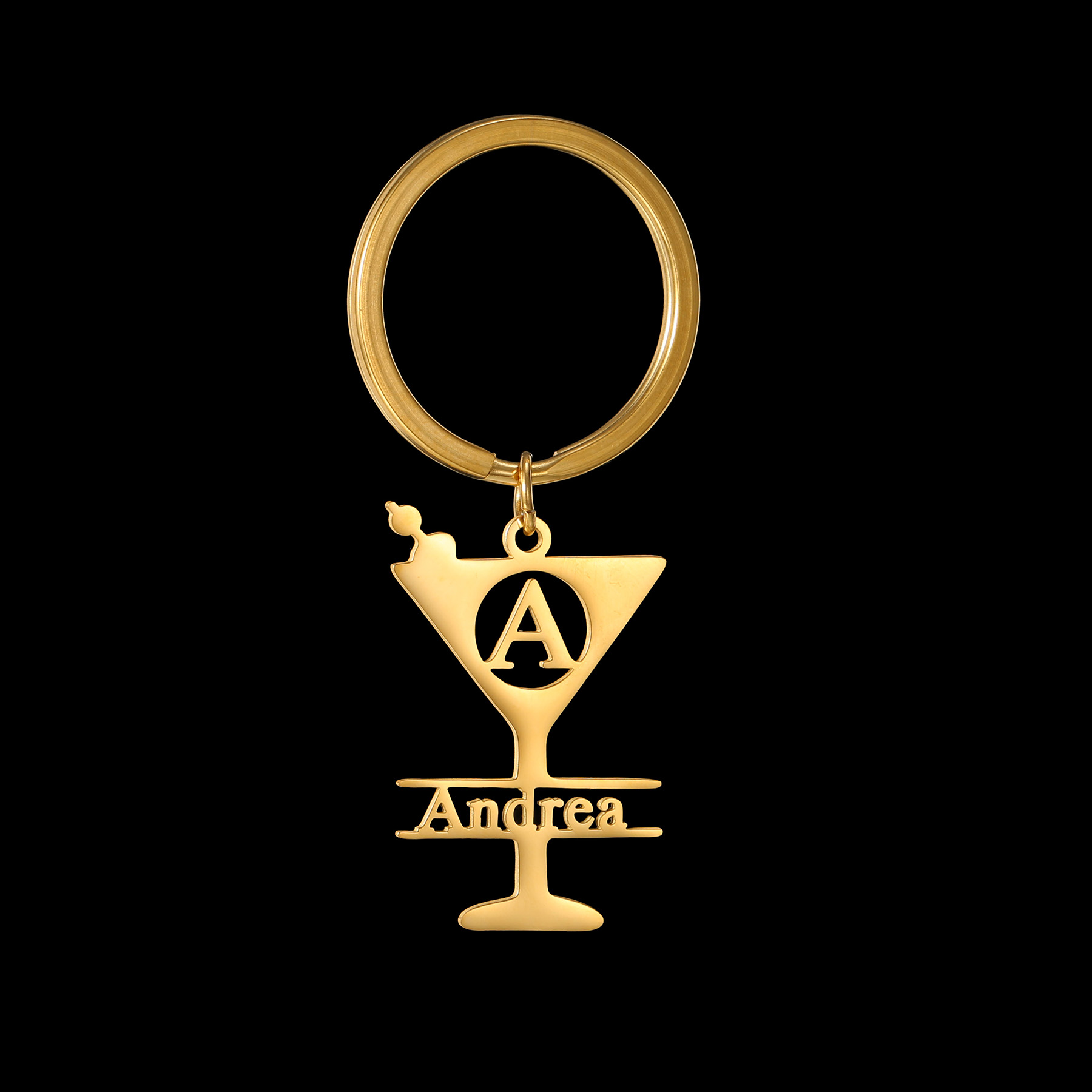 Chaveiro Personalizado Akizoom - Initial Ring Custom avaliação e preço