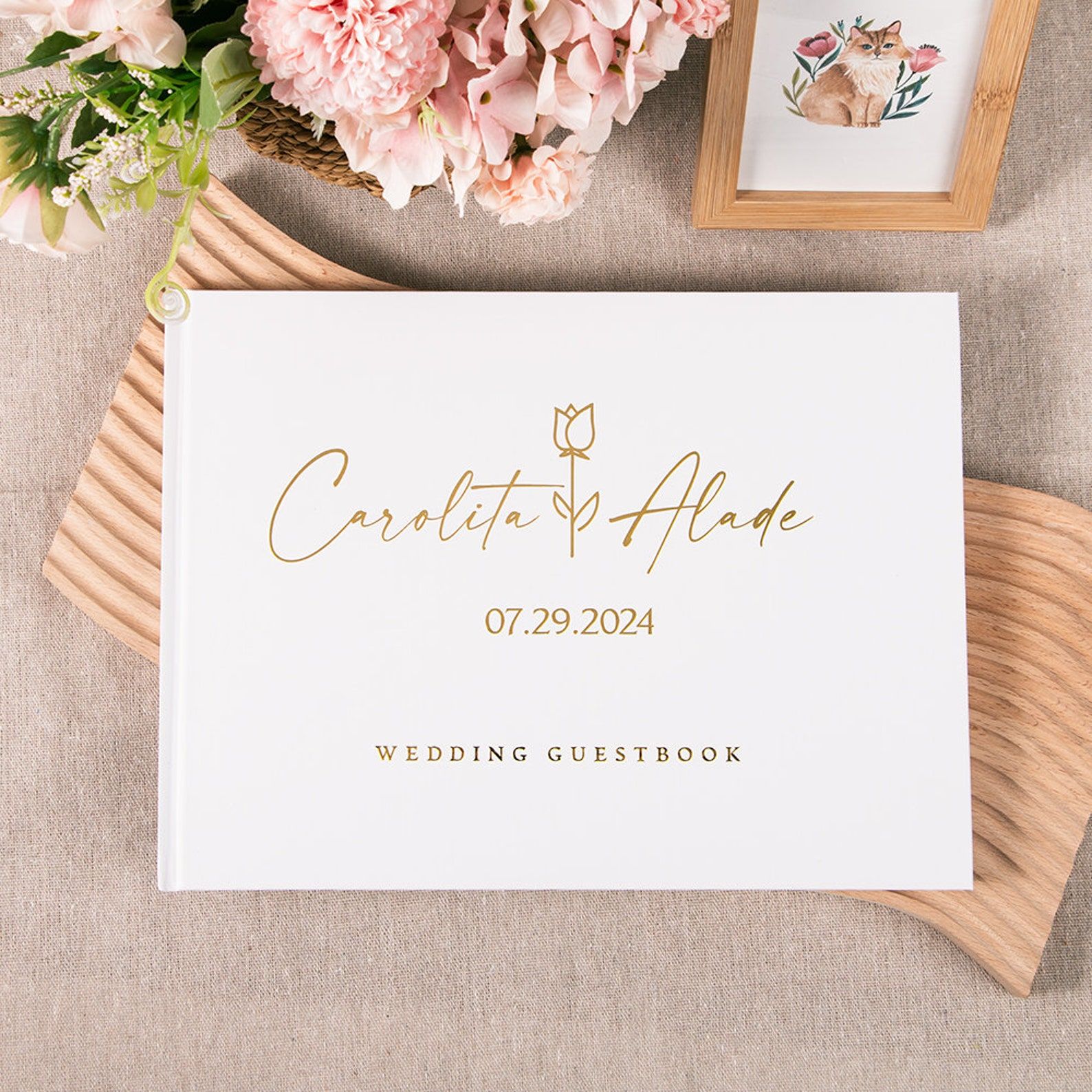 Livro de visitas personalizado - Custom Photo Book avaliação e preço