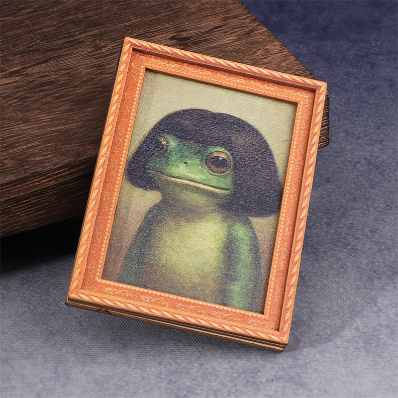 Mini Porta-Retrato de Madeira  - Engraved Wood Frame avaliação e preço
